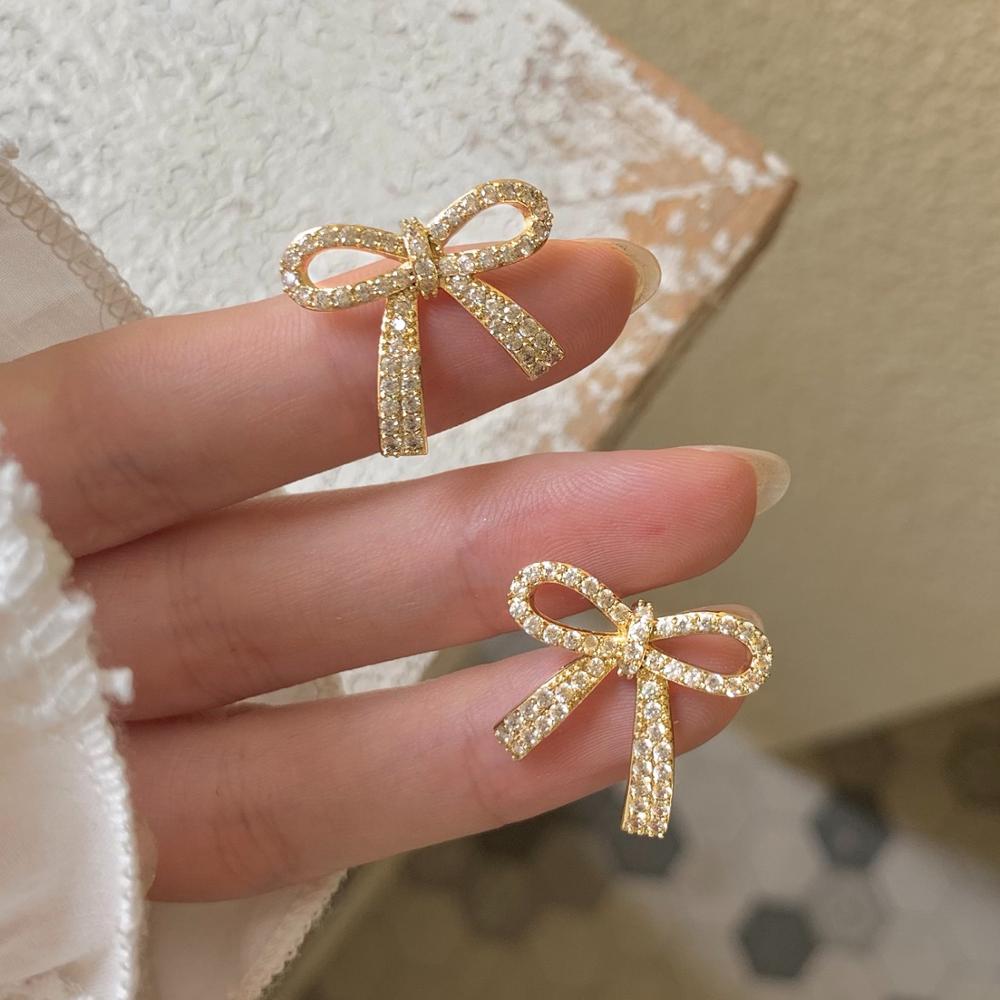 Cute Gold Color Butterfly Earring Jewelry