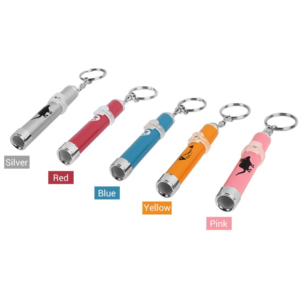 Portable Cat Laser Pointer Toys Training Interactive Cat Magnet with Bright Footprints Fish Mice