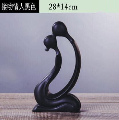 Simple Modern Ceramic Figurines Livingroom Ornament Home Furnishing Decoration Crafts Office Ceramic