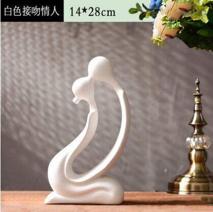 Simple Modern Ceramic Figurines Livingroom Ornament Home Furnishing Decoration Crafts Office Ceramic