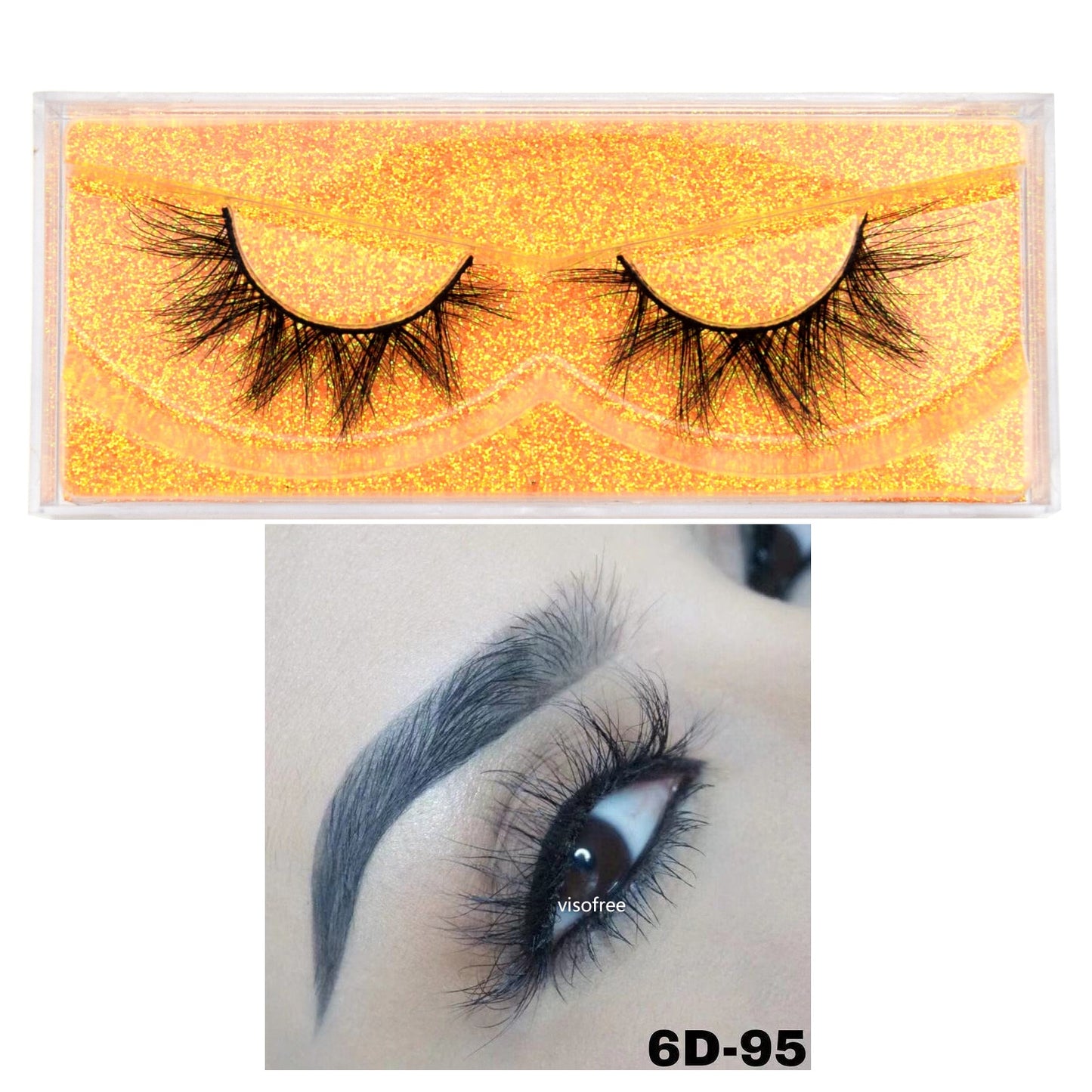 5D Mink Long Lasting Lashes Natural Dramatic Volume Extension Thick Long 3D False Eyelashes
