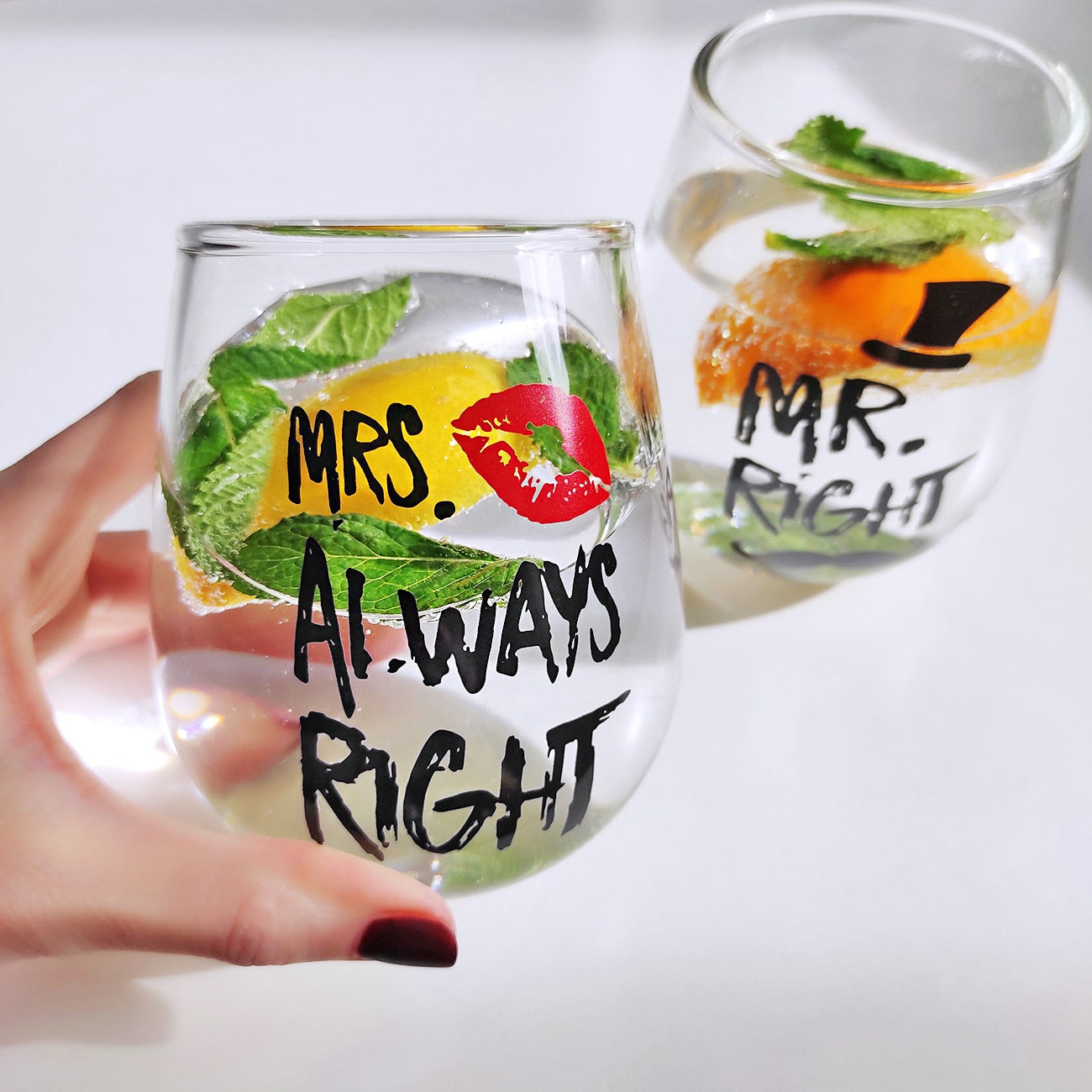 2-PCS Kiss Cat Coffee Couple Handmade Mug Funny Tea Ceramic cup set Matching Gift