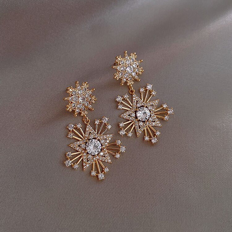Cute Gold Color Butterfly Earring Jewelry