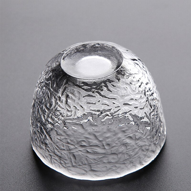 Japanese Style Fine Glass Cup Kung Fu Tea Cup Made Of Heat-resistant Glass 2021 New Hot Sale Office Kitchen Accessories