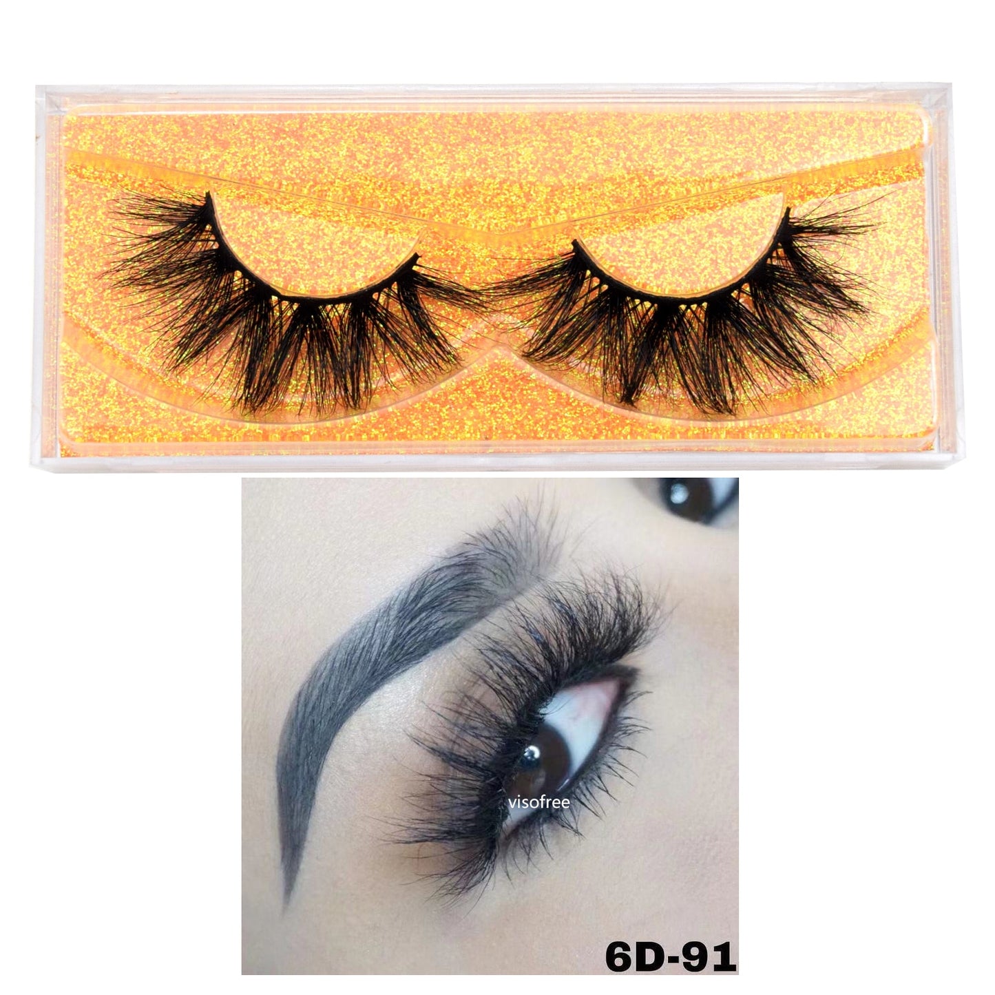 5D Mink Long Lasting Lashes Natural Dramatic Volume Extension Thick Long 3D False Eyelashes