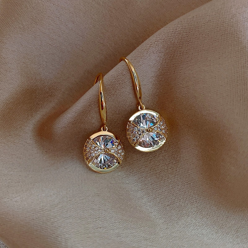 Geometric Pearl Earring Classic Pineapple Pearl Stud Earrings Earrings Jewelry