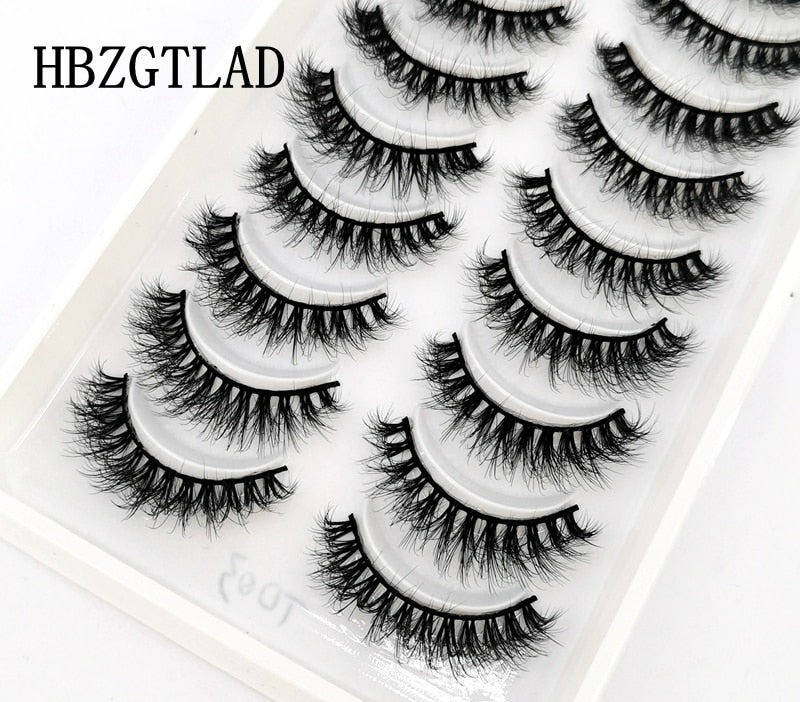 41 Styles 10 pairs natural long 3D mink false eyelashes fake lashes makeup kit Mink Lashes extension eye lashes short eyelashes