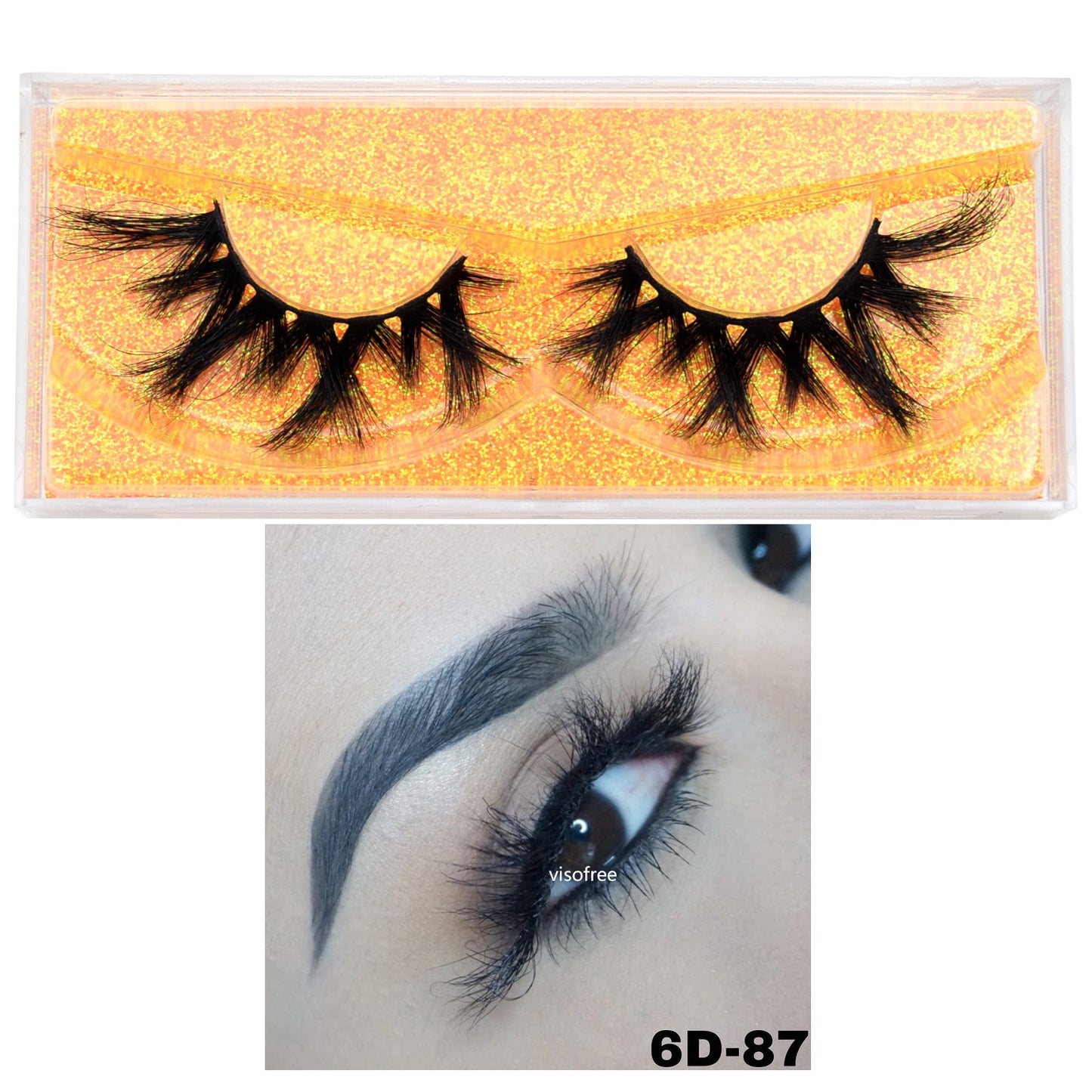 5D Mink Long Lasting Lashes Natural Dramatic Volume Extension Thick Long 3D False Eyelashes