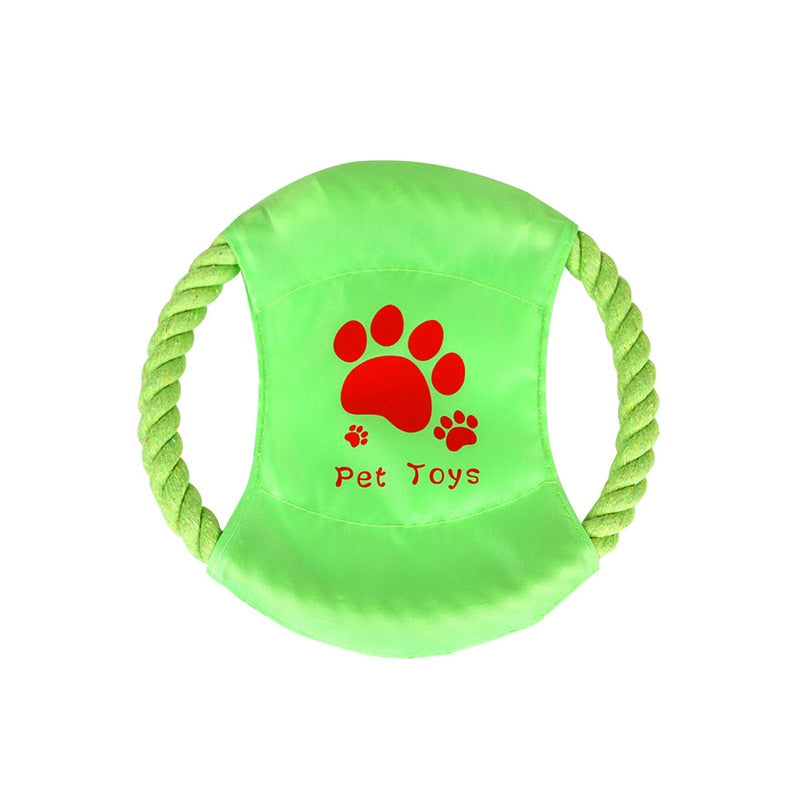1pc Pet Dog Toy Rope Double Knot Cotton Braided Rope Toy Puppy Chew Cleaning Tooth supplies
