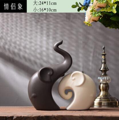 Simple Modern Ceramic Figurines Livingroom Ornament Home Furnishing Decoration Crafts Office Ceramic