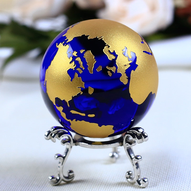 World Globe Mapa Home Decor Accessories Globe Earth  5 Inch Vintage Wooden Globe World Map Geography