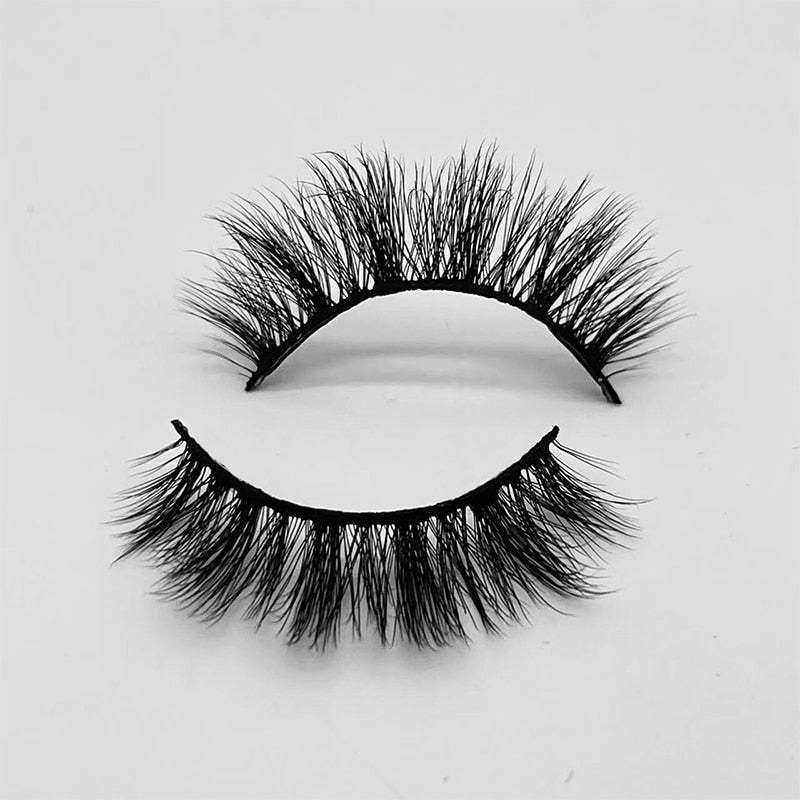 Handmade False Eyelashes Thick Cluster Natural Long Lashes Elongated Eyes Winged Eyelash Lash Extension