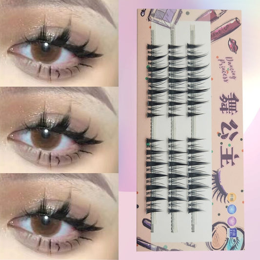 Angel False Eyelashes Cos Handmade False Eyelashes Little Devil Big Eyes Naturally Thick Lolita Eyelashes