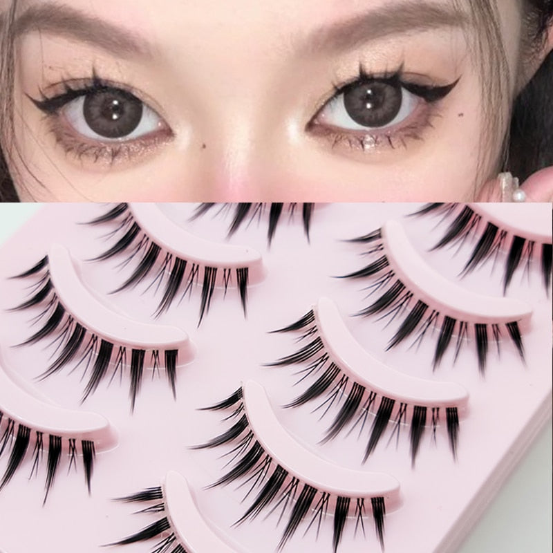 Manga Lashes Soft Natural Thick False Eyelashes Manga Eyelashes Daily Dating Eyelashes Lashes