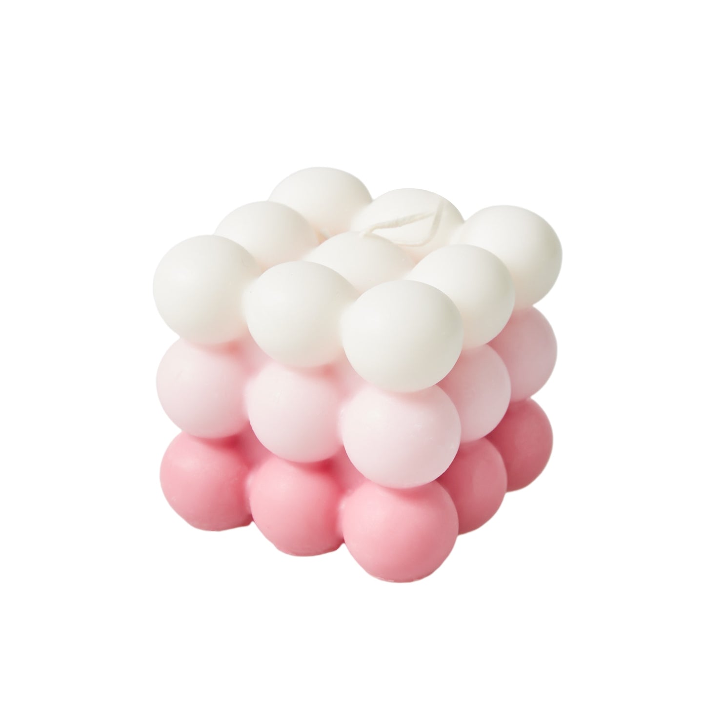 Small Bubble Cube Candle Soy Wax Aromatherapy Scented Candles Relaxing 1PC