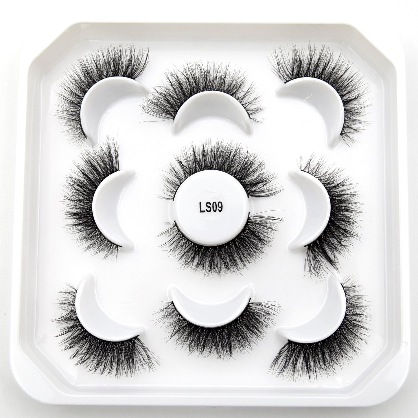 5paris/10pairs Faux Mink Eyelashes Make Up False Cils Hand Made Fake Eyelashes Wholesale Thick Eyelashes Extension