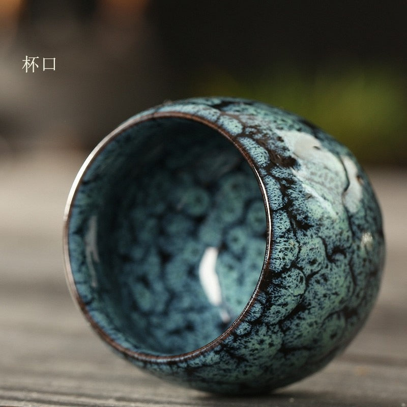 1pcs Ceramic Cup Porcelain Kung Fu Tea Cups Pottery Drinkware Tableware Coffee Mug Wine Mugs