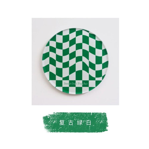 Plain Coaster Table Mat Coasters Placemat for Dining Table Set Placemats Resin Coaster Coffee Pads
