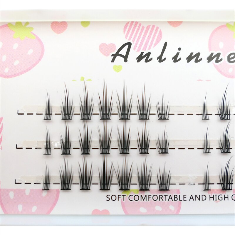 Japanese Fairy False Eyelashes Cos Handmade False Eyelashes Little Devil Big Eyes Naturally Thick Lolita Eyelashes