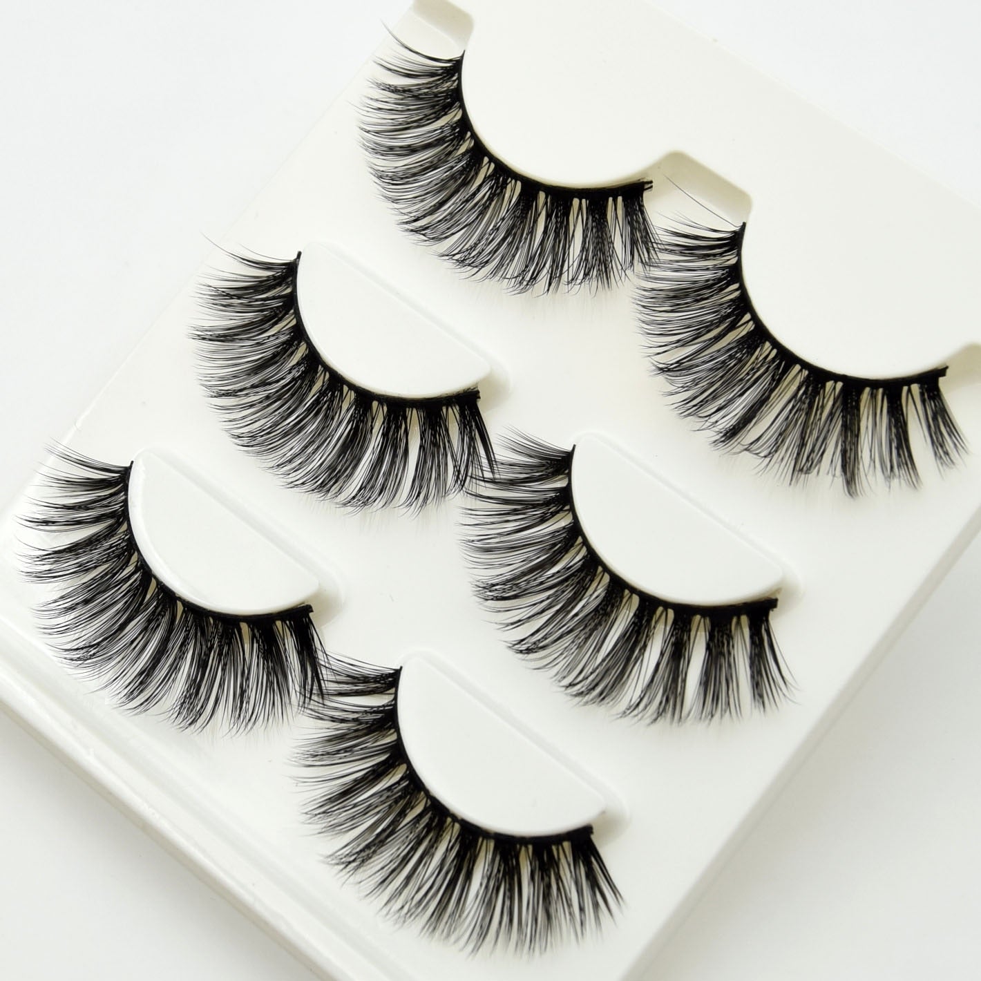5paris/10pairs Faux Mink Eyelashes Make Up False Cils Hand Made Fake Eyelashes Wholesale Thick Eyelashes Extension