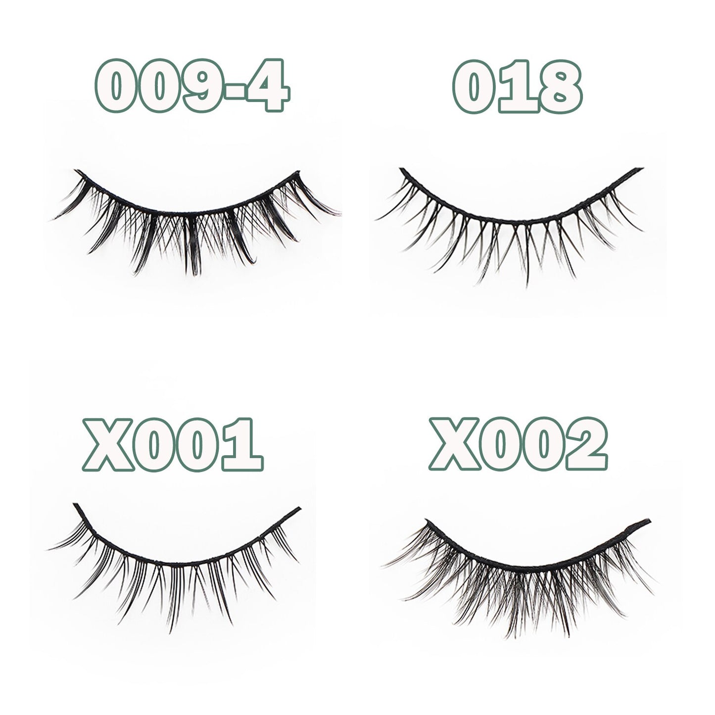 Manga Natural Lashes Soft False Eyelashes Anime Lashes Daily Dating Makeup Thick Fake Eyelashes