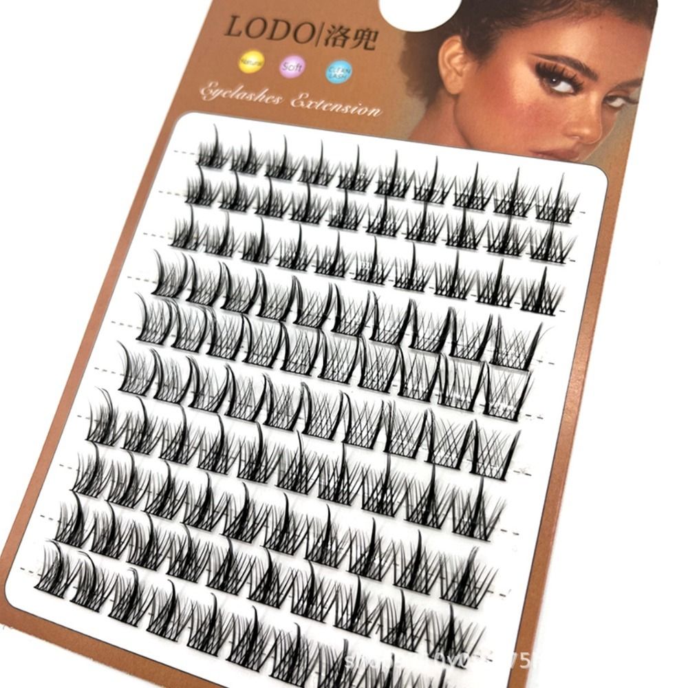 10 rows Mix Style Individual Lashes Little Devil Lashes Sweet Spicy Sunflower Superfine False Eyelashes