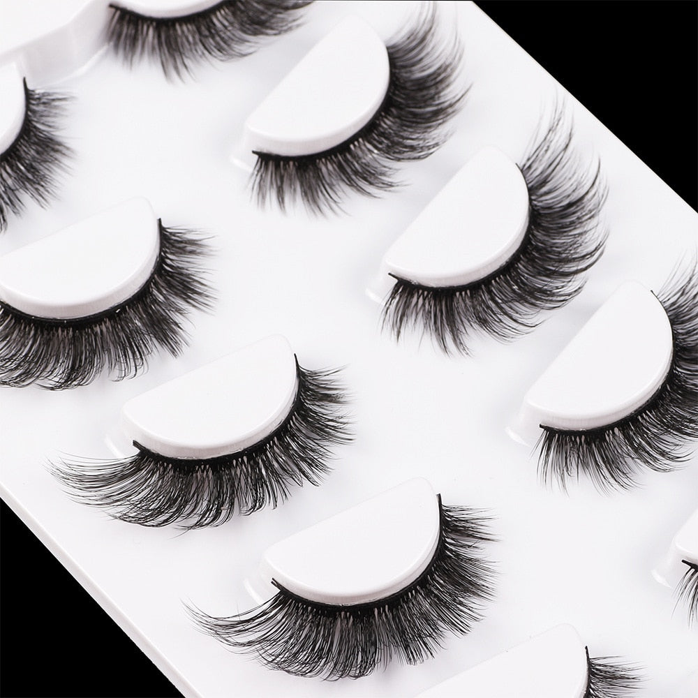 Cat eye Lash Handmade Winged Faux Eyelashes Natural Long Lashes For Eyelash Extension Eye End Lengthen For Foxy Eye