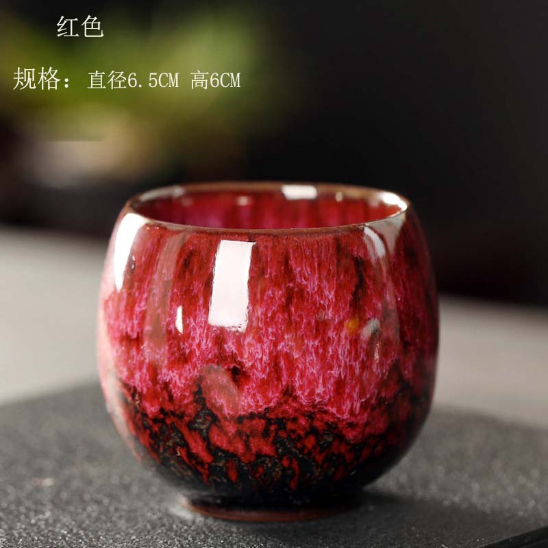 1pcs Ceramic Cup Porcelain Kung Fu Tea Cups Pottery Drinkware Tableware Coffee Mug Wine Mugs