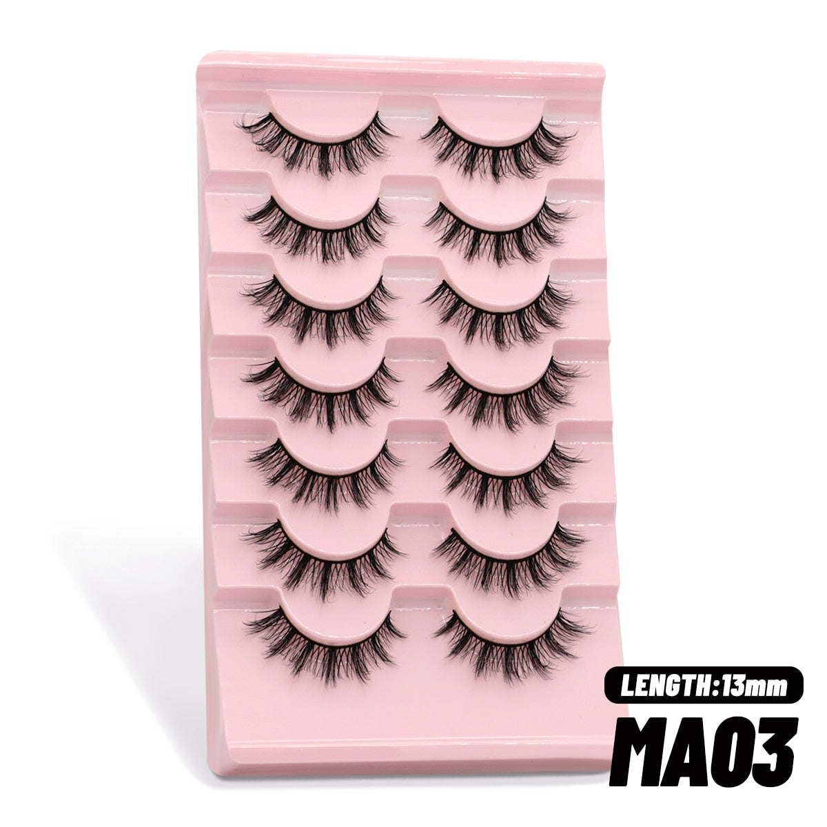 10 Pairs Natural False Eyelashes Fake Lashes Long 3d Mink Lashes Extension Eyelash Mink Eyelashes
