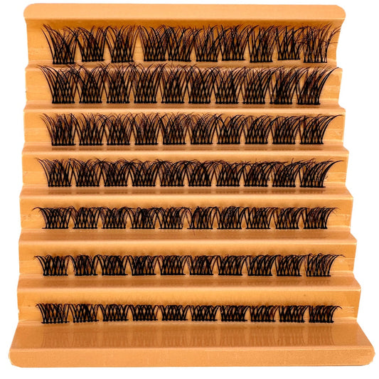 DIY Clusters Eyelash Extension 70Cluster Segment Mink Eyelashes Fluffy Volume Dovetail Segmented Eye Lashes