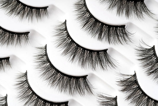 14 pairs natural false eyelashes fake lashes long 3d mink eyelashes eyelash extension