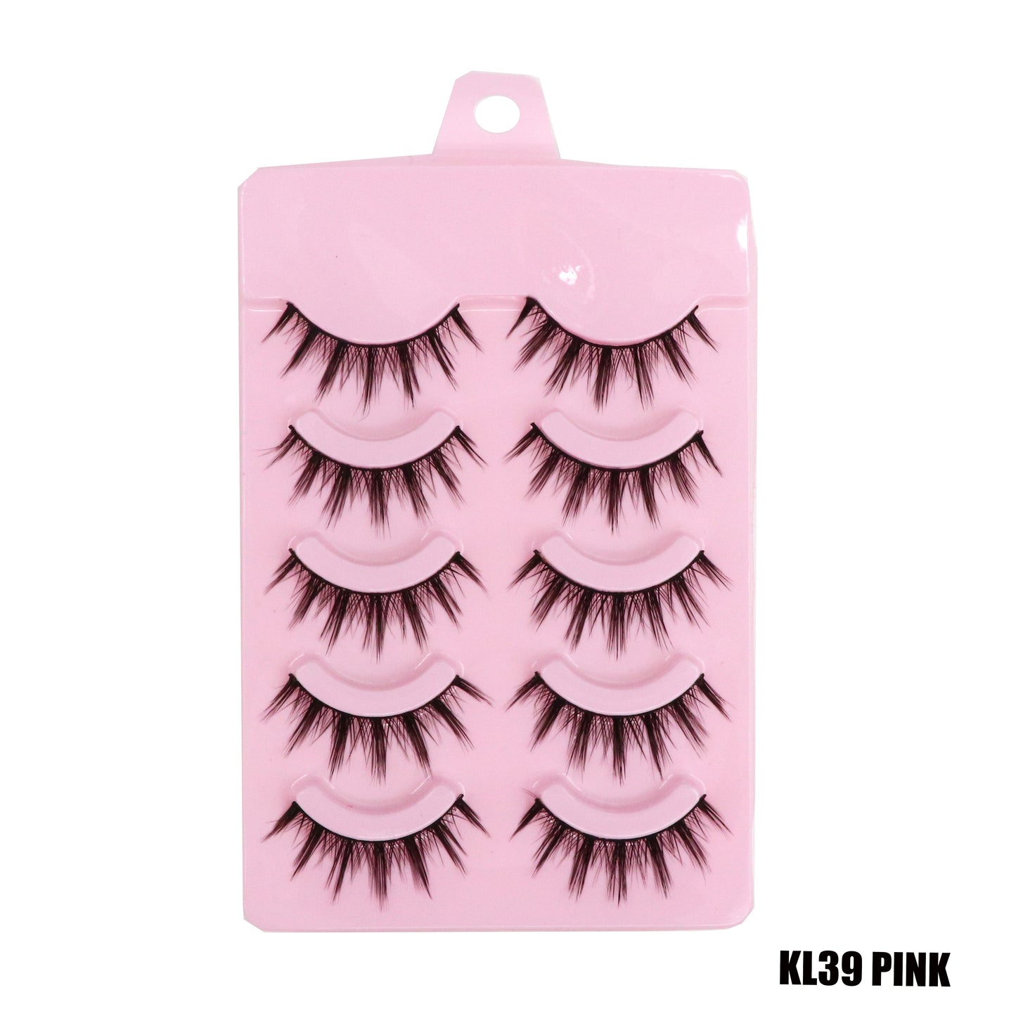 5 Pair Manga Lashes Little Devil Anime Cosplay Natural Wispy Fairy Cross Lashes Manga Fake Eyelashes