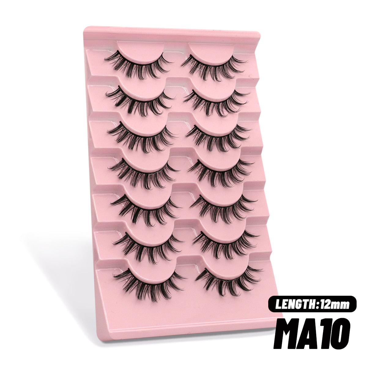 10 Pairs Natural False Eyelashes Fake Lashes Long 3d Mink Lashes Extension Eyelash Mink Eyelashes