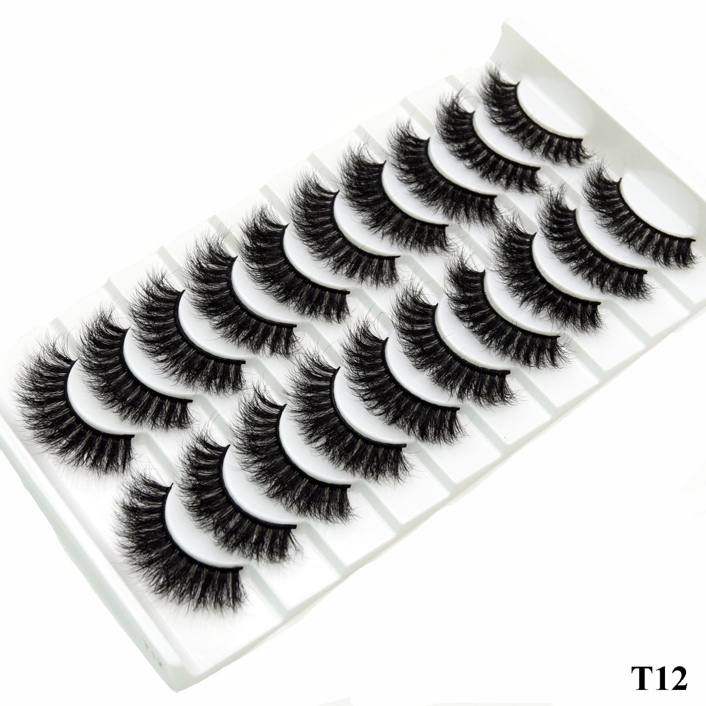 5paris/10pairs Faux Mink Eyelashes Make Up False Cils Hand Made Fake Eyelashes Wholesale Thick Eyelashes Extension