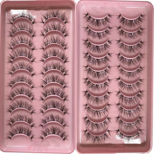 3D Mink Invisible Lash Handmade Crisscross Eyelashes
