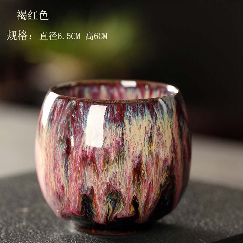 1pcs Ceramic Cup Porcelain Kung Fu Tea Cups Pottery Drinkware Tableware Coffee Mug Wine Mugs
