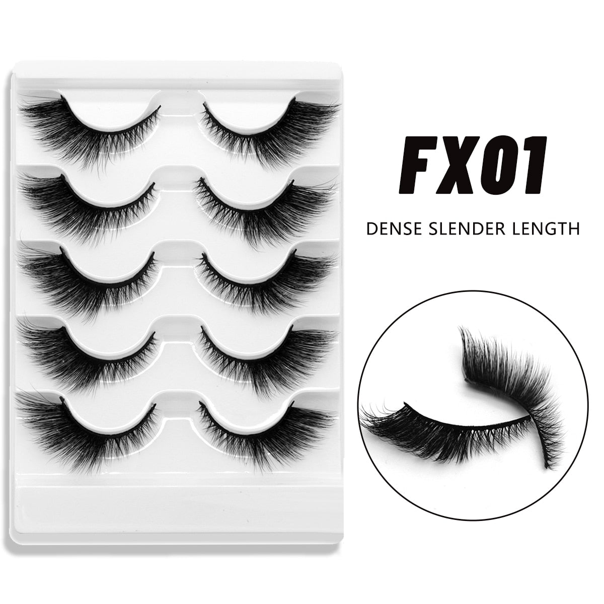 Cat Eye Lashes Faux Mink Eyelashes Natural long Full Strip Lashes Winged End Eye Elongated Fake Lashes Soft Eyelashes