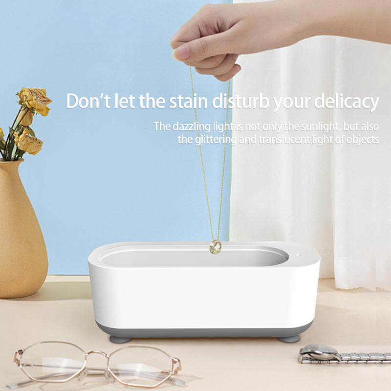 Electric Ultrasonic Cleaning Machine Multifunction Eyeglasses Jewelry Watch Cleaning Machine Intelligent Home Cleaner Machine