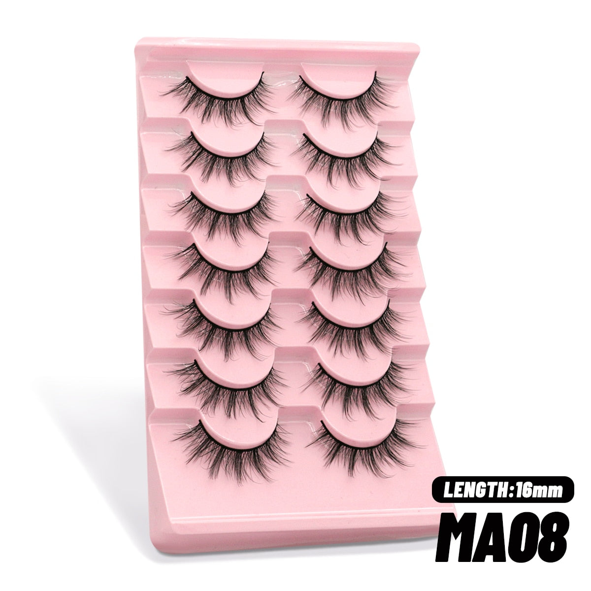 10 Pairs Natural False Eyelashes Fake Lashes Long 3d Mink Lashes Extension Eyelash Mink Eyelashes
