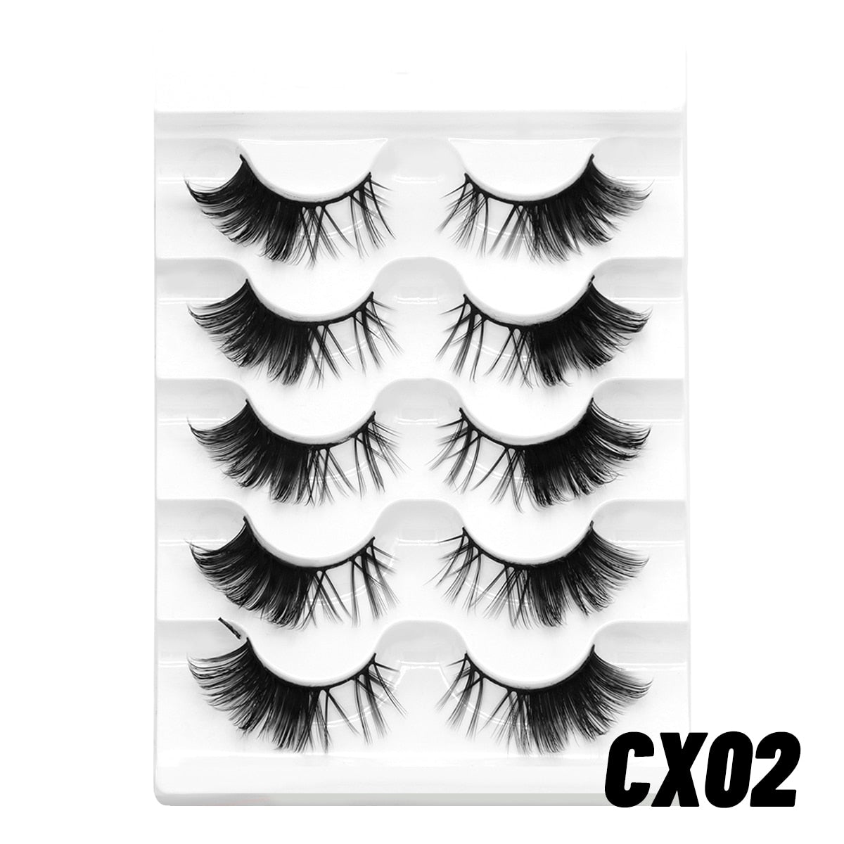 Cat Eye Lashes Faux Mink Eyelashes Natural long Full Strip Lashes Winged End Eye Elongated Fake Lashes Soft Eyelashes