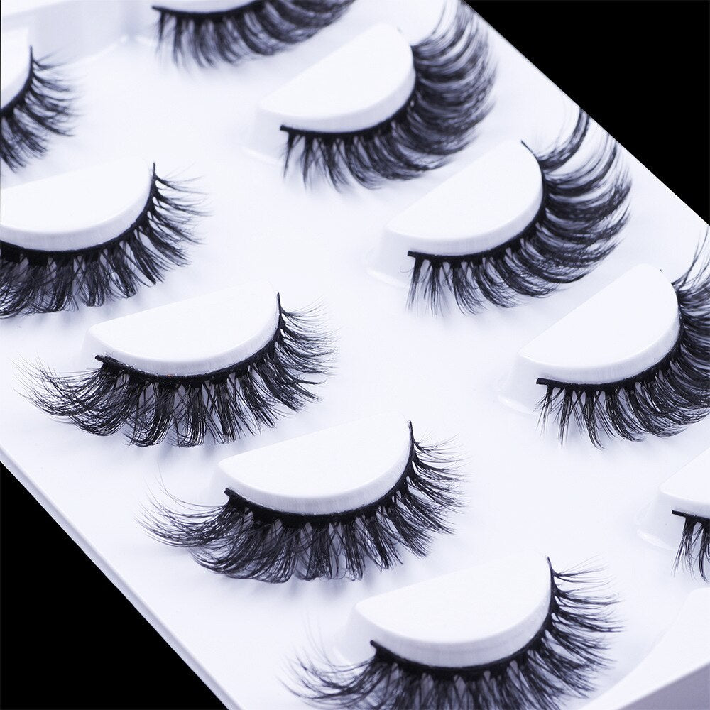 Cat eye Lash Handmade Winged Faux Eyelashes Natural Long Lashes For Eyelash Extension Eye End Lengthen For Foxy Eye