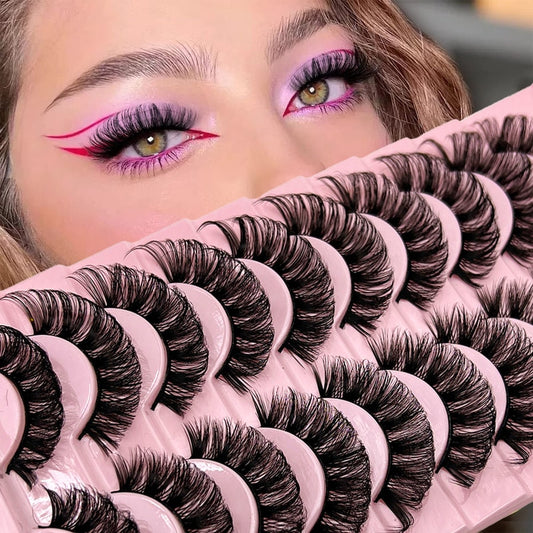 Fake Eyelashes Russian Strip Lashes False Eyelashes Biche Eyes Extension Lashes Russian Volume Russian Lashes