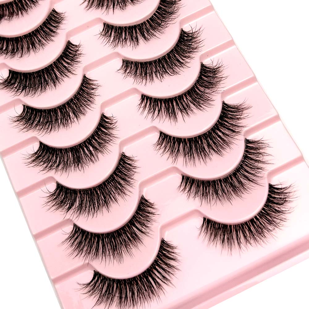 3D Mink Invisible Lash Handmade Crisscross Eyelashes
