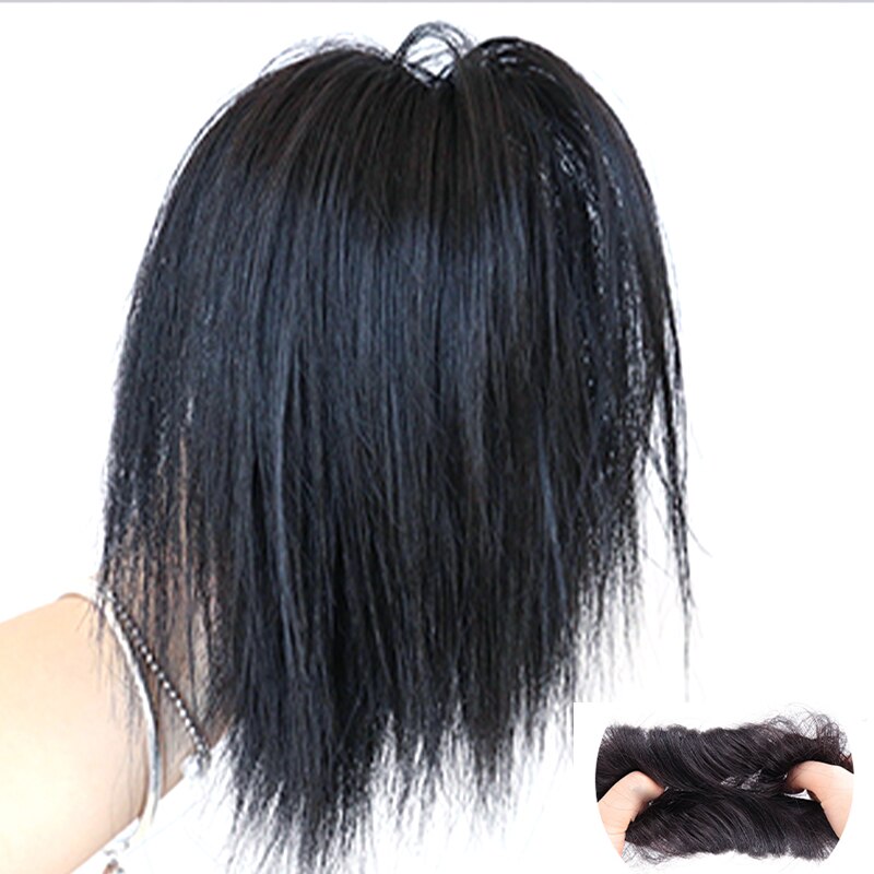 Synthetic Hair Bun Messy Scrunchies Hairpiece Accessories Claw Clip Chignon Curly Fake Hair Elastic Hair Band for Women