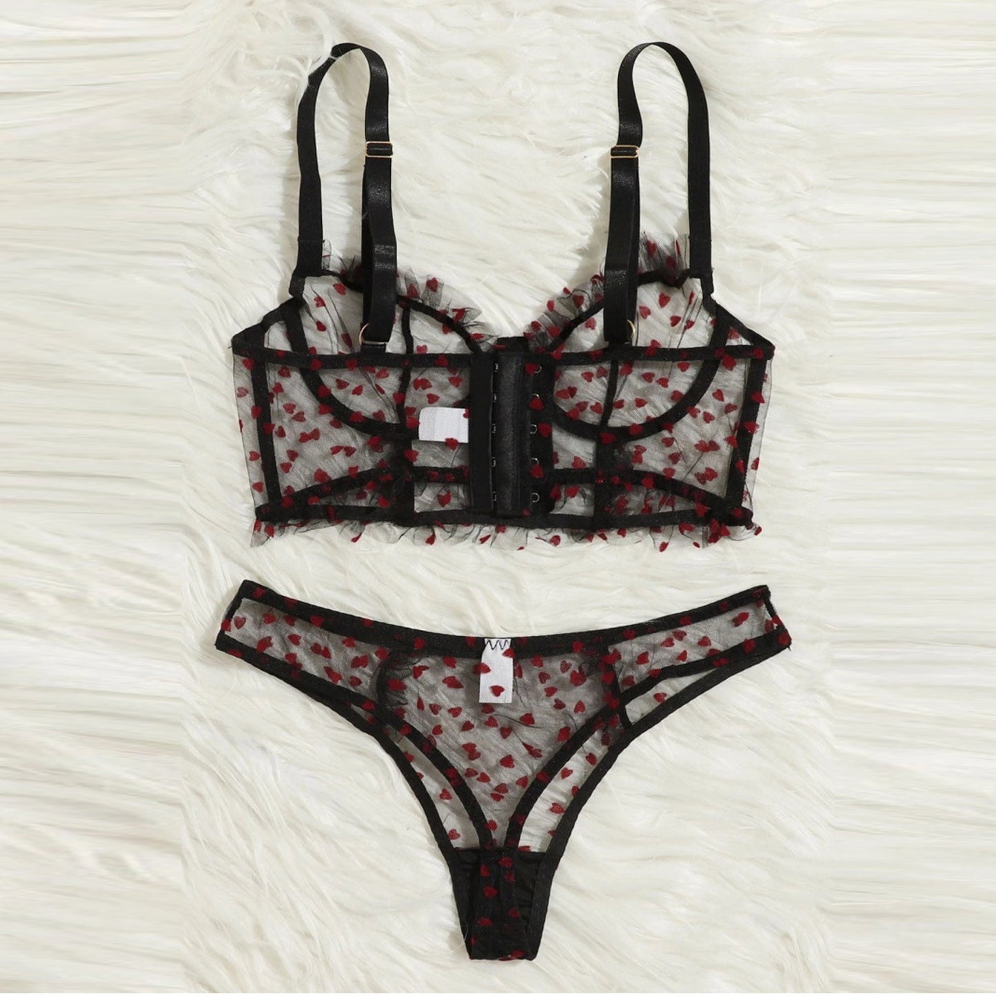 Women Sexy Lingerie Mesh Perspective Lace Seamless Bra Brief Sets Sexy Underwear Set Sensual Lingerie Erotic Sex Costume