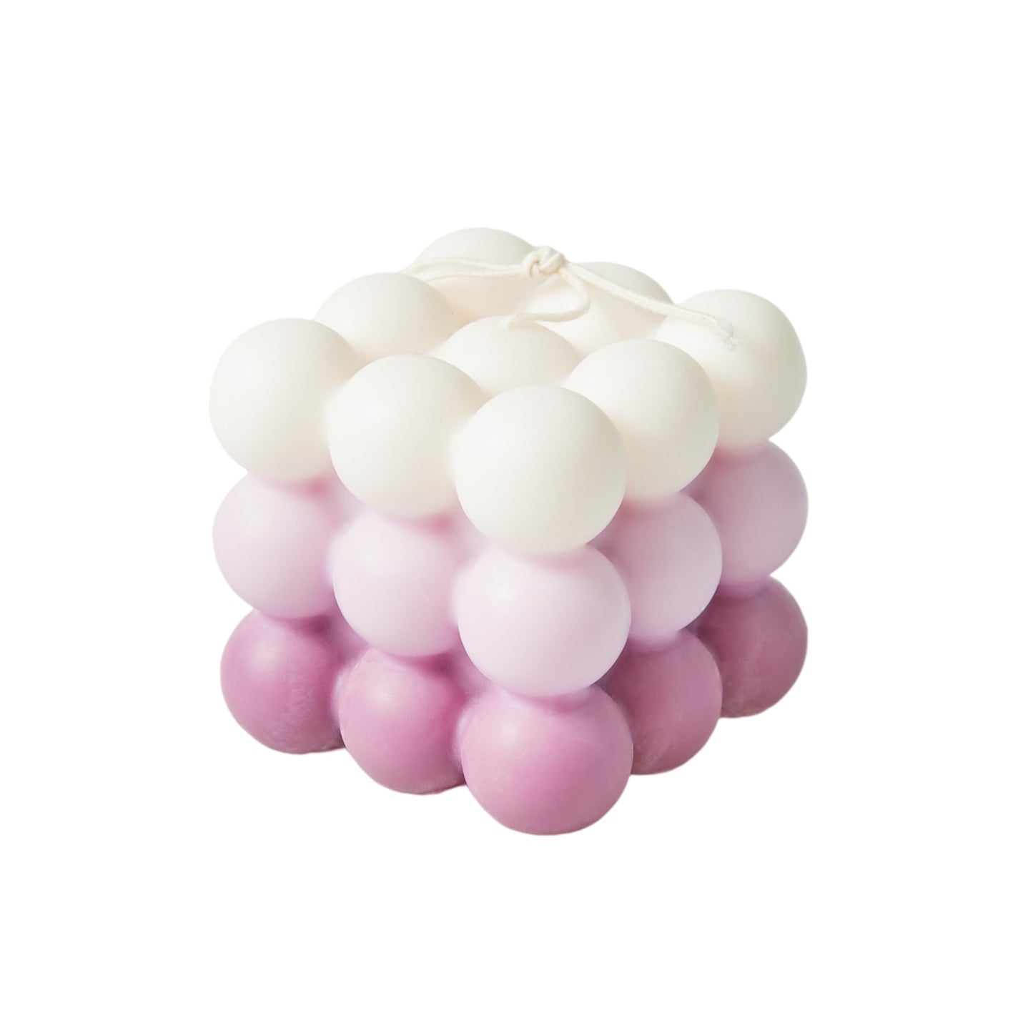 Small Bubble Cube Candle Soy Wax Aromatherapy Scented Candles Relaxing 1PC