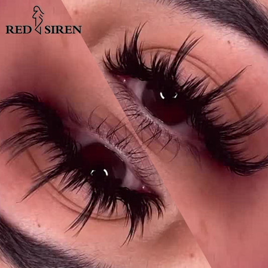Eyelashes Wet Manga Lashes Korean Long Thick Natural Fake Eyelashes