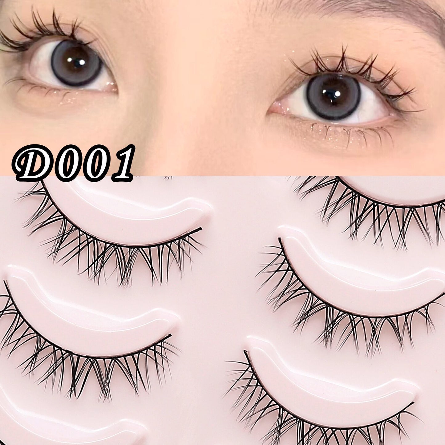Manga Lashes 5pairs Natural Lashes 19 Styles of False Eyelashes Faux Cils Anime Lashes Soft  Daily Dating Lashes