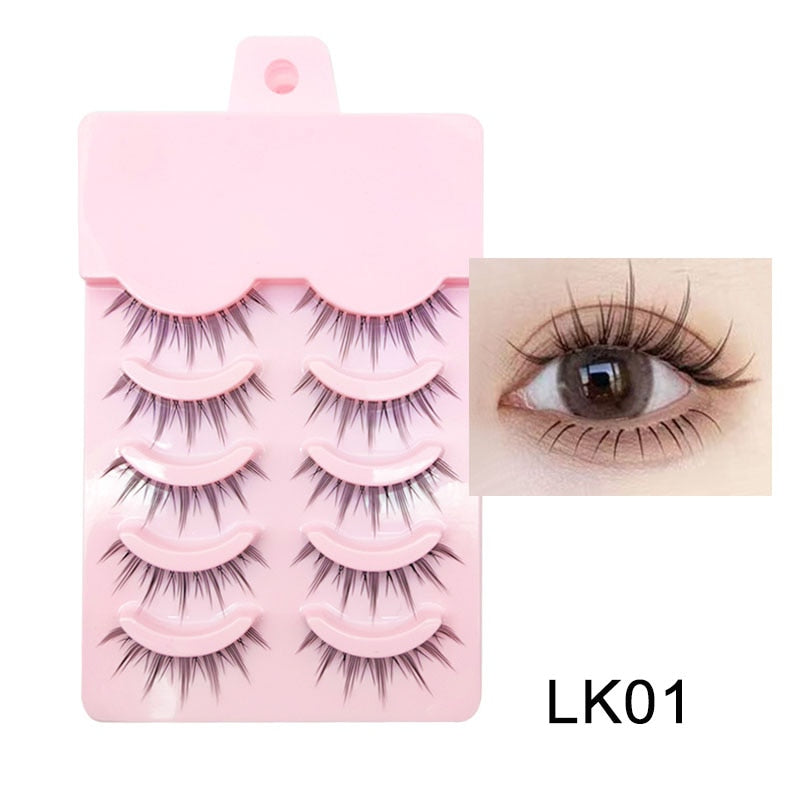 Manga Lashes Soft Natural Thick False Eyelashes Manga Eyelashes Daily Dating Eyelashes Lashes