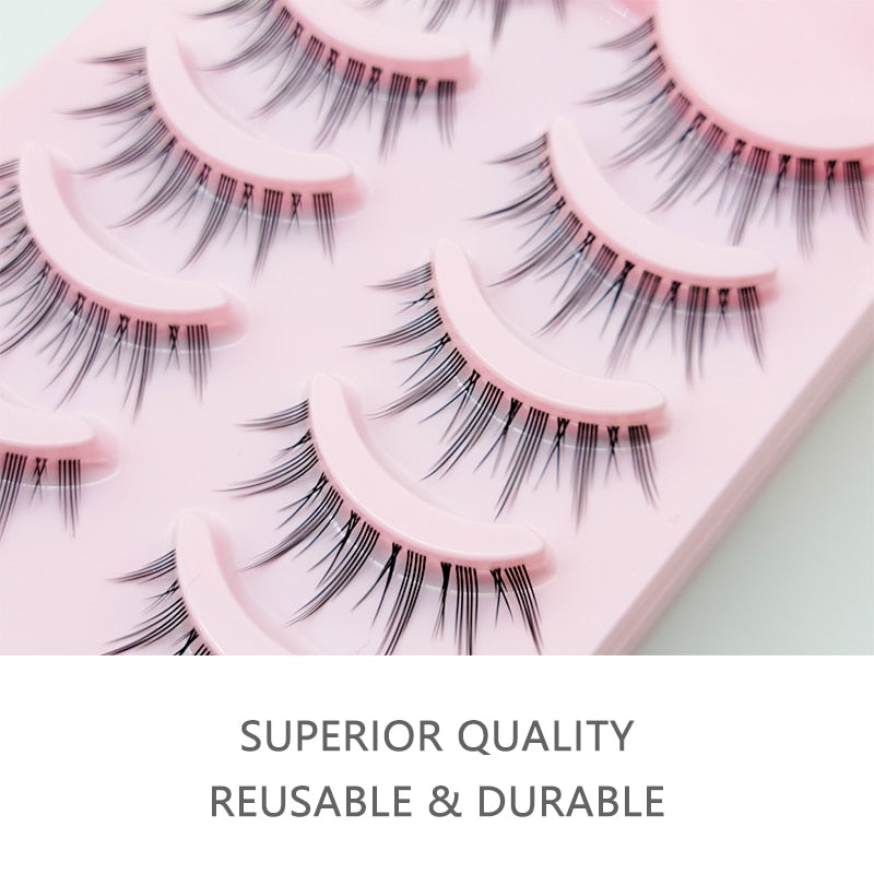Manga Lashes Soft Natural Thick False Eyelashes Manga Eyelashes Daily Dating Eyelashes Lashes